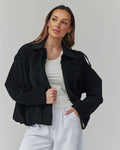  Corduroy jacket model 225693 Makadamia 