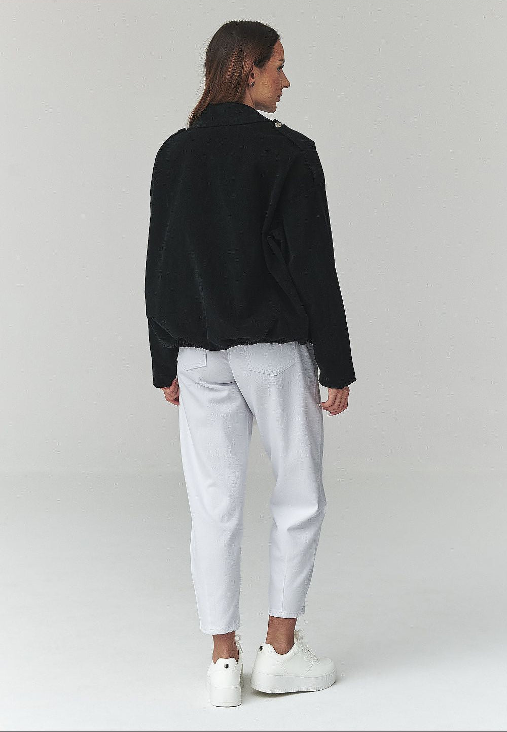  Corduroy jacket model 225693 Makadamia 