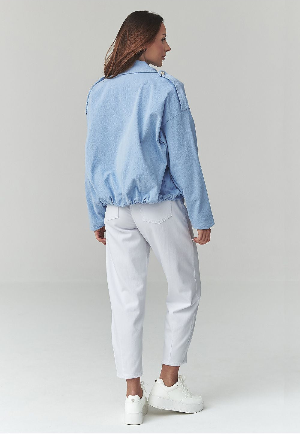  Corduroy jacket model 225694 Makadamia 