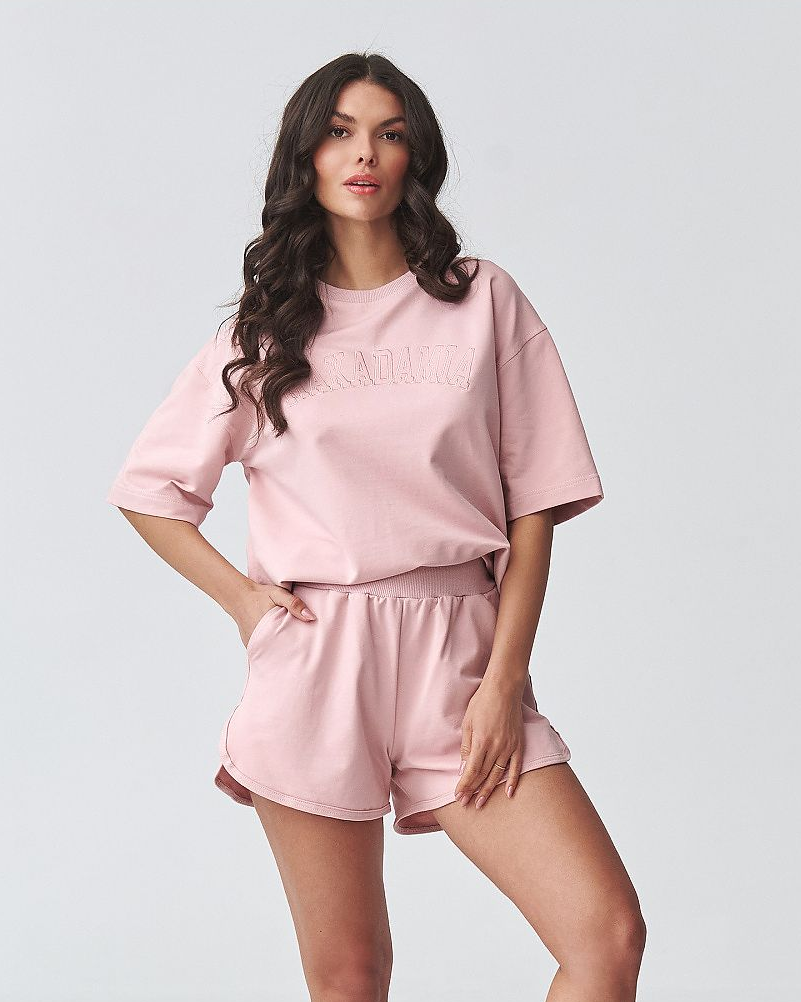 Makadamia Top & Shorts Women's Outfit Set