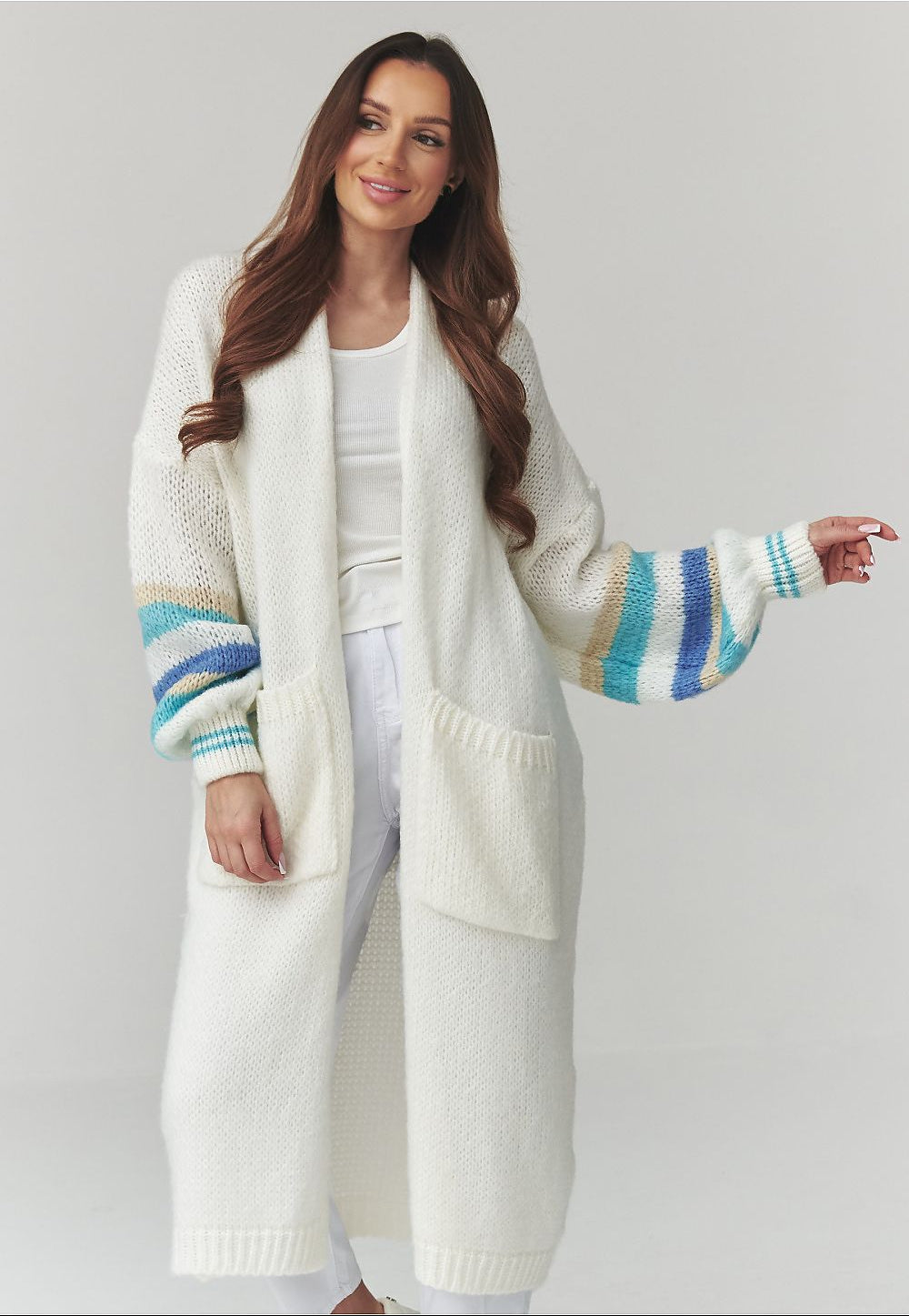  Cardigan model 226866 Makadamia 