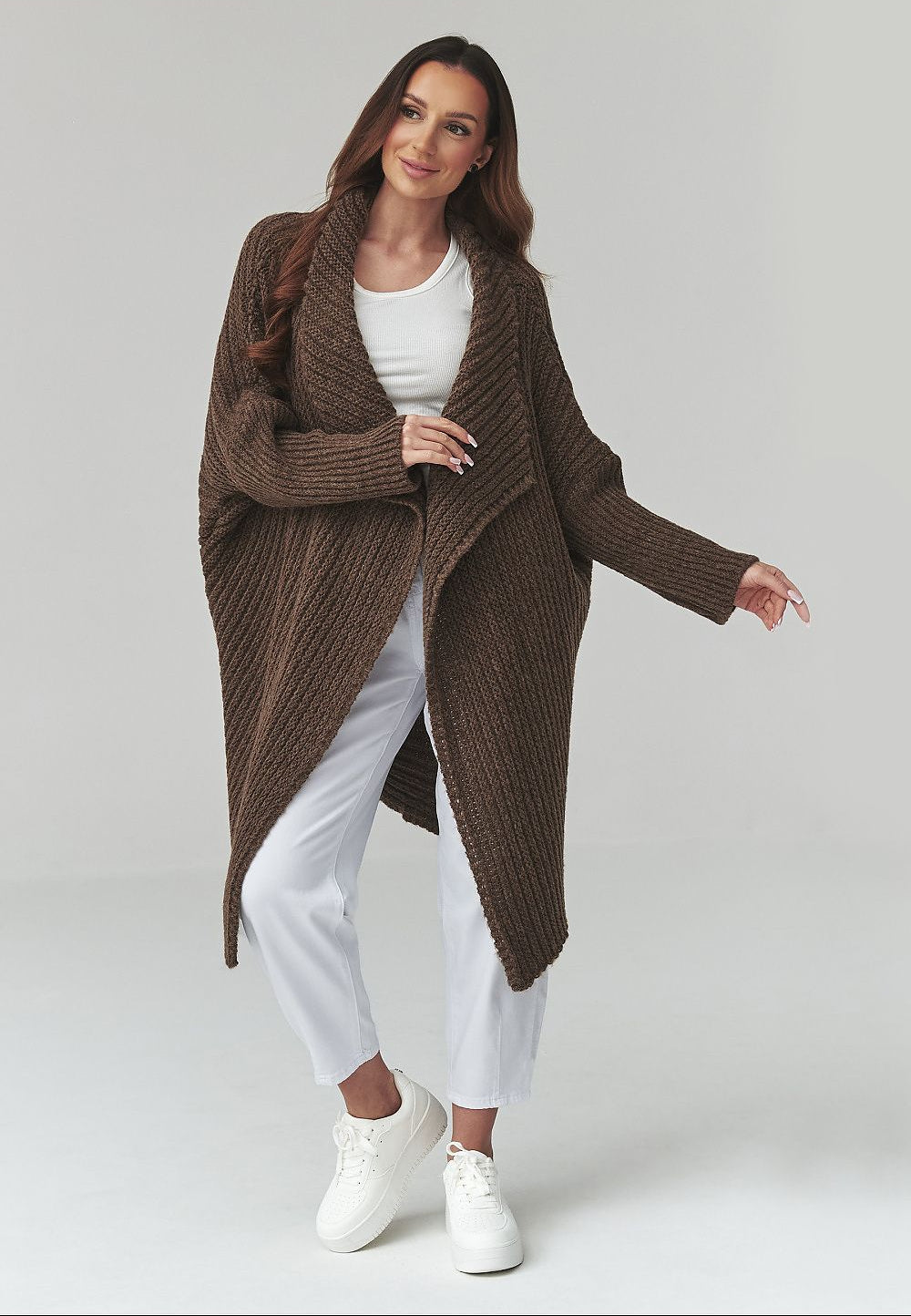  Cardigan model 226882 Makadamia 