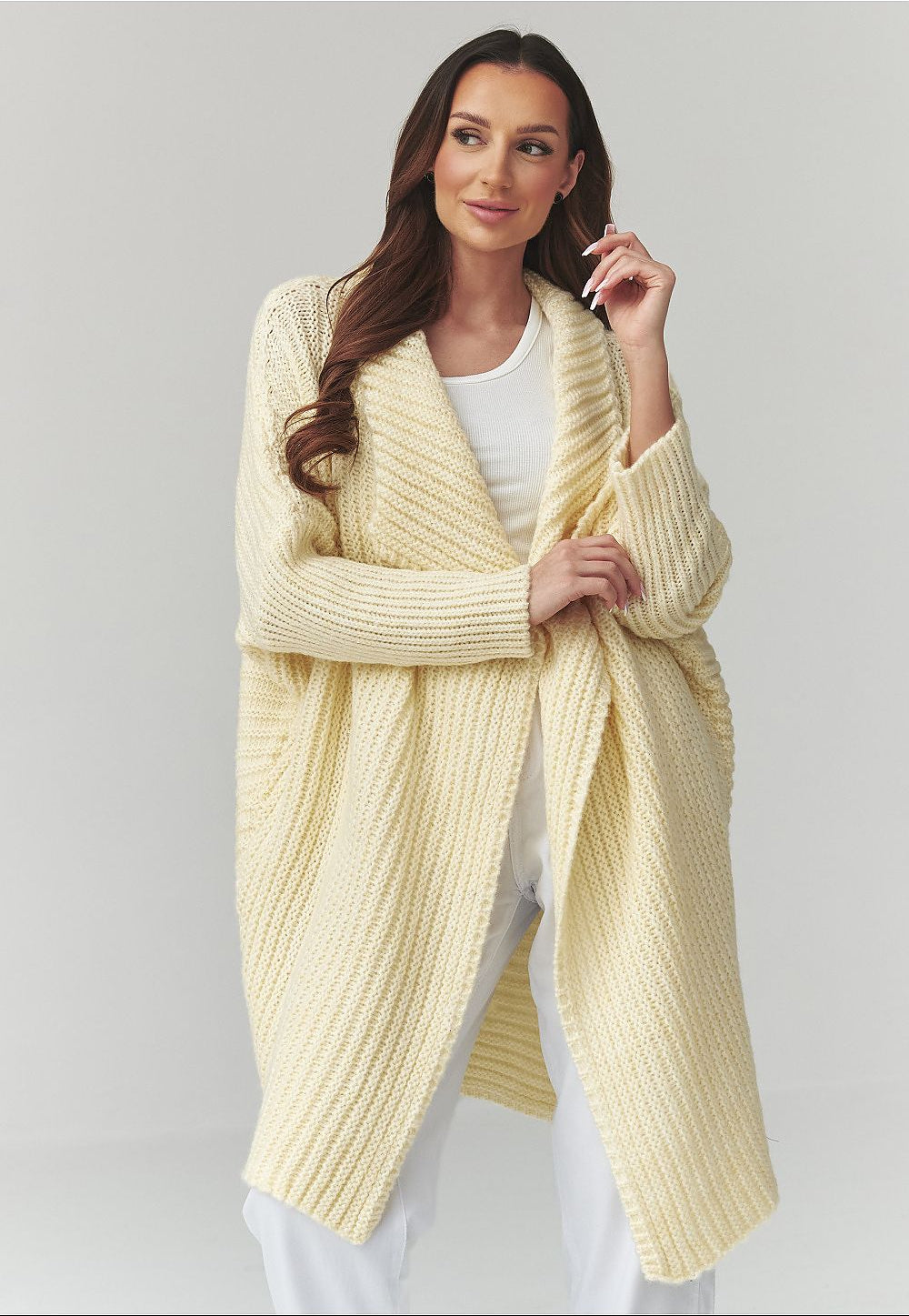  Cardigan model 226885 Makadamia 
