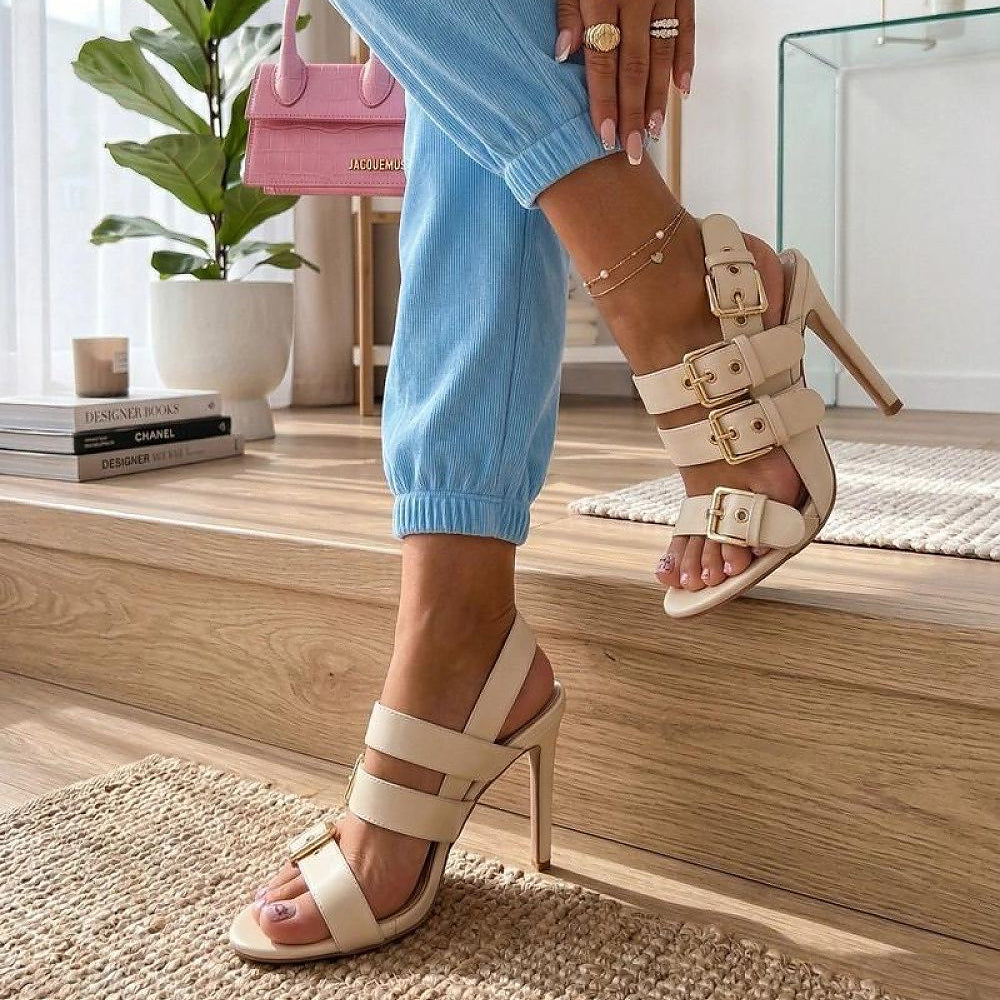  Heel sandals model 227278 Solea 