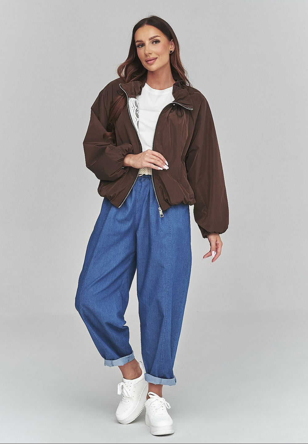  Jacket model 228272 Makadamia 