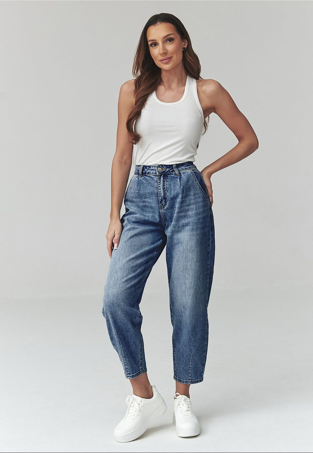  Jeans model 228314 Makadamia 