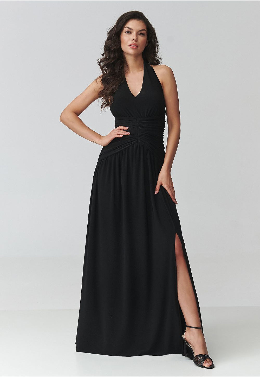  Long dress model 228323 Makadamia 