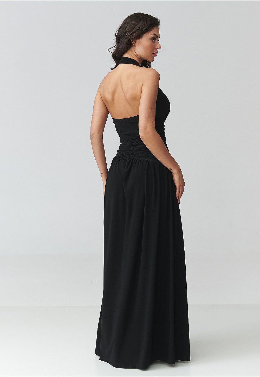  Long dress model 228323 Makadamia 