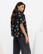 Orient Short Sleeve Shirt | Black