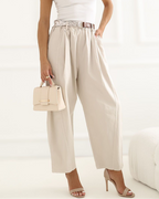 Women's Trousers with Belt