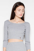 Venaton Crop Top & Skirt Set