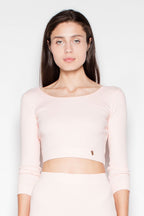 Venaton Crop Top & Skirt Set