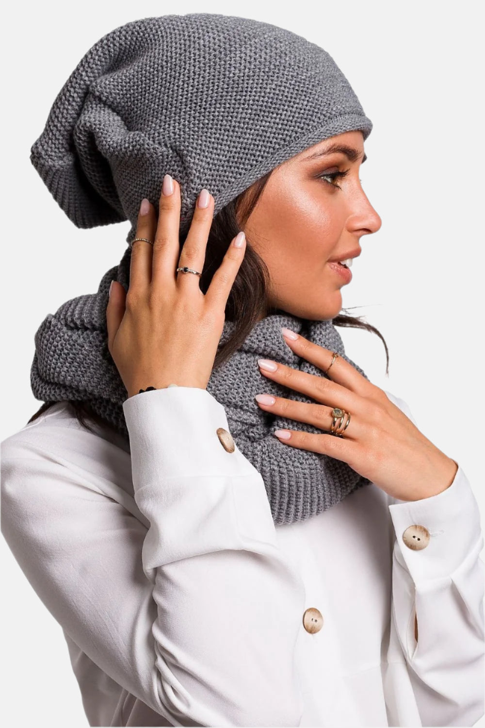 Winter Knitted Beanie Hat