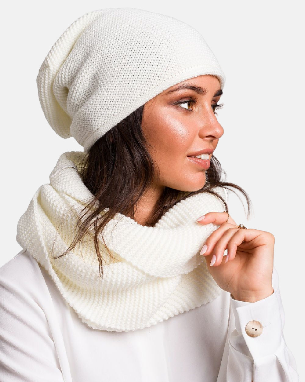  Infinity Scarf model 136407 BE Knit 