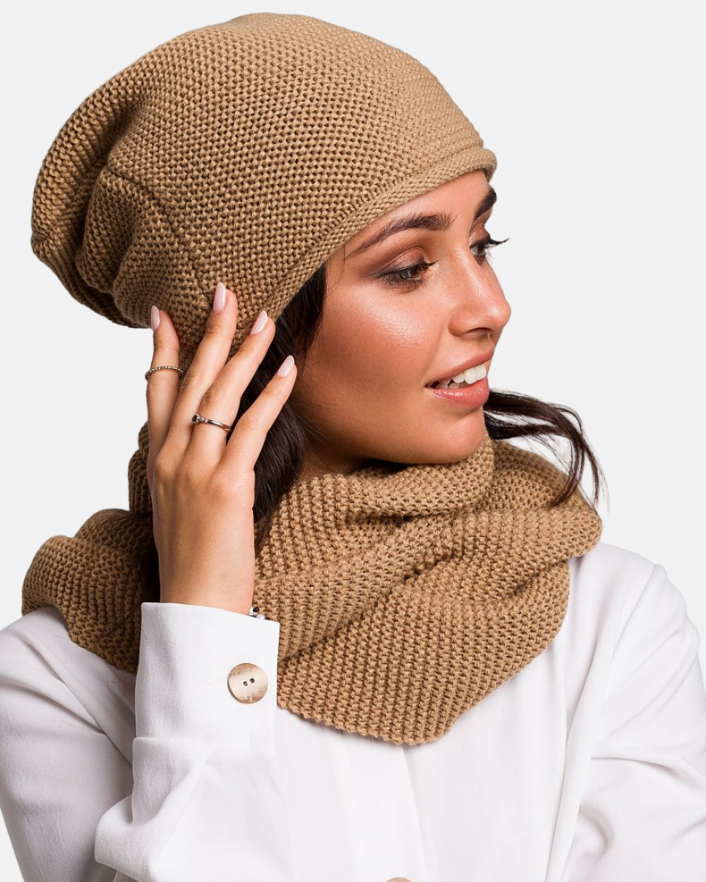  Infinity Scarf model 136408 BE Knit 
