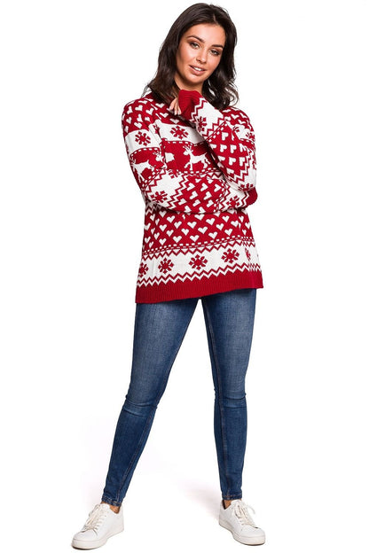 Christmas Motif Sweater