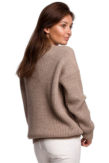 Classic Sweater with Round Neckline