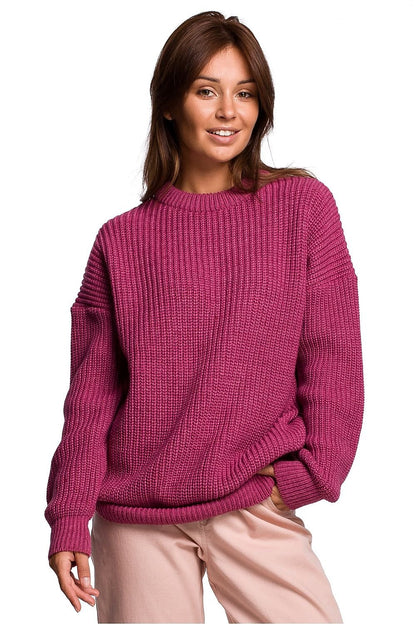 Classic Sweater with Round Neckline