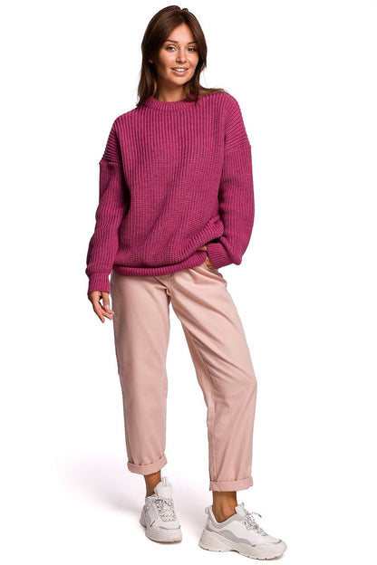 Classic Sweater with Round Neckline