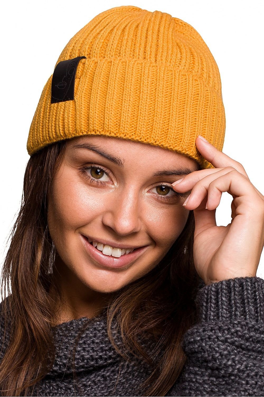 Beanie Hat with Patch