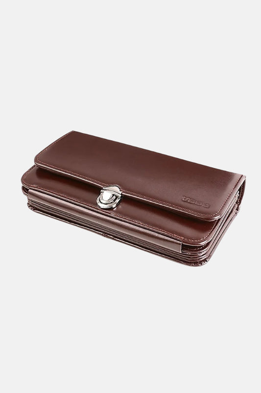 Prestige Buckle Wallet with Handle Strap