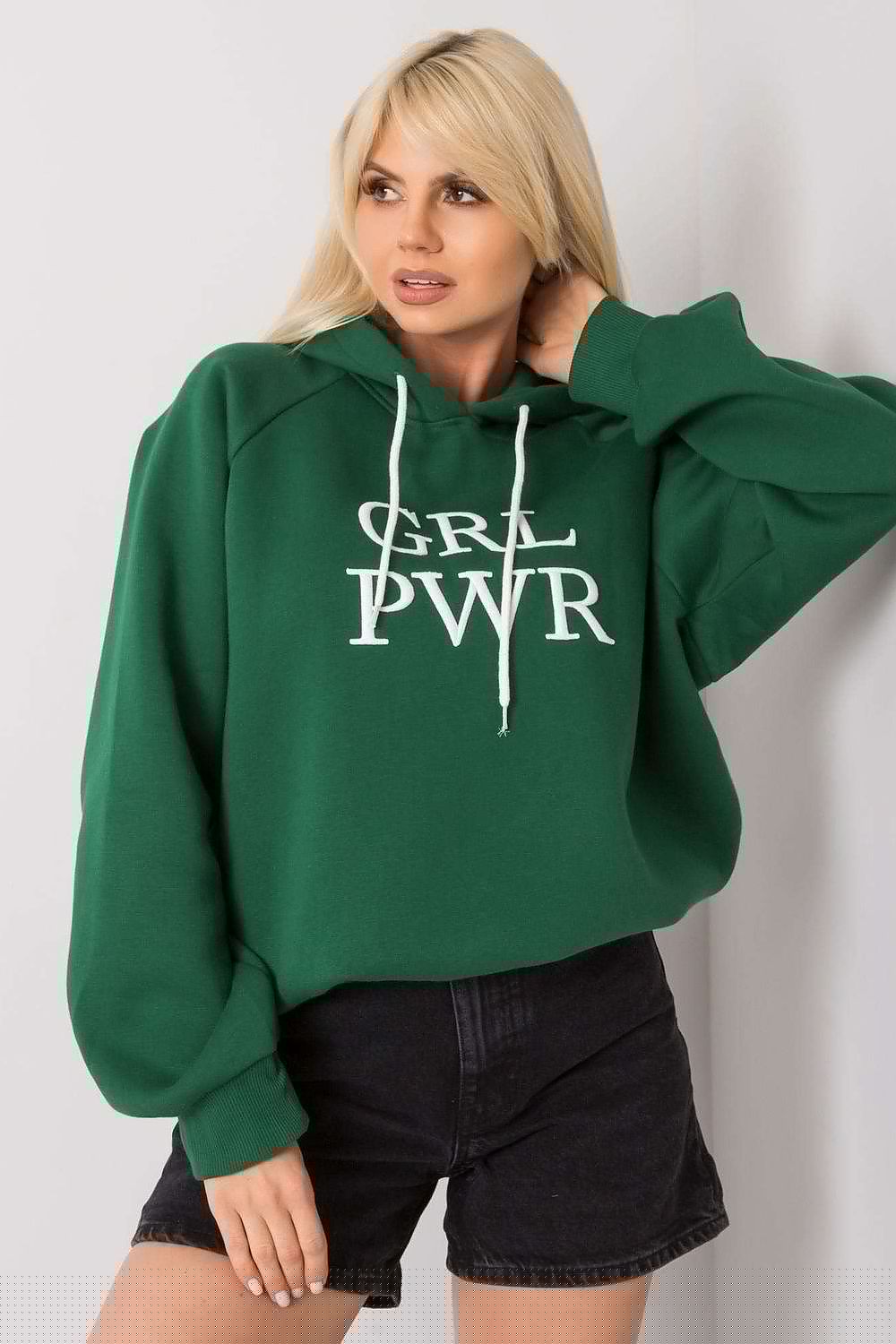 Power Bold Print Hoodie