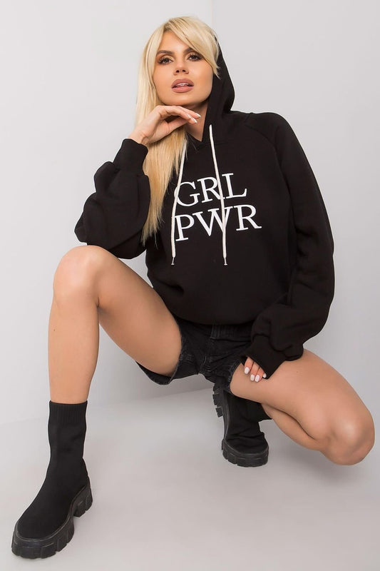 Power Bold Print Hoodie