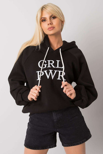 Power Bold Print Hoodie