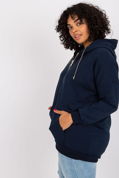 Half Zip Hooded Sweatshirt