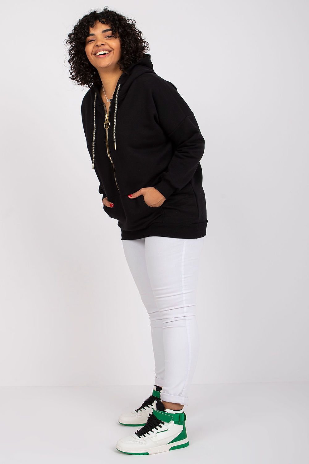 Half Zip Hooded Sweatshirt