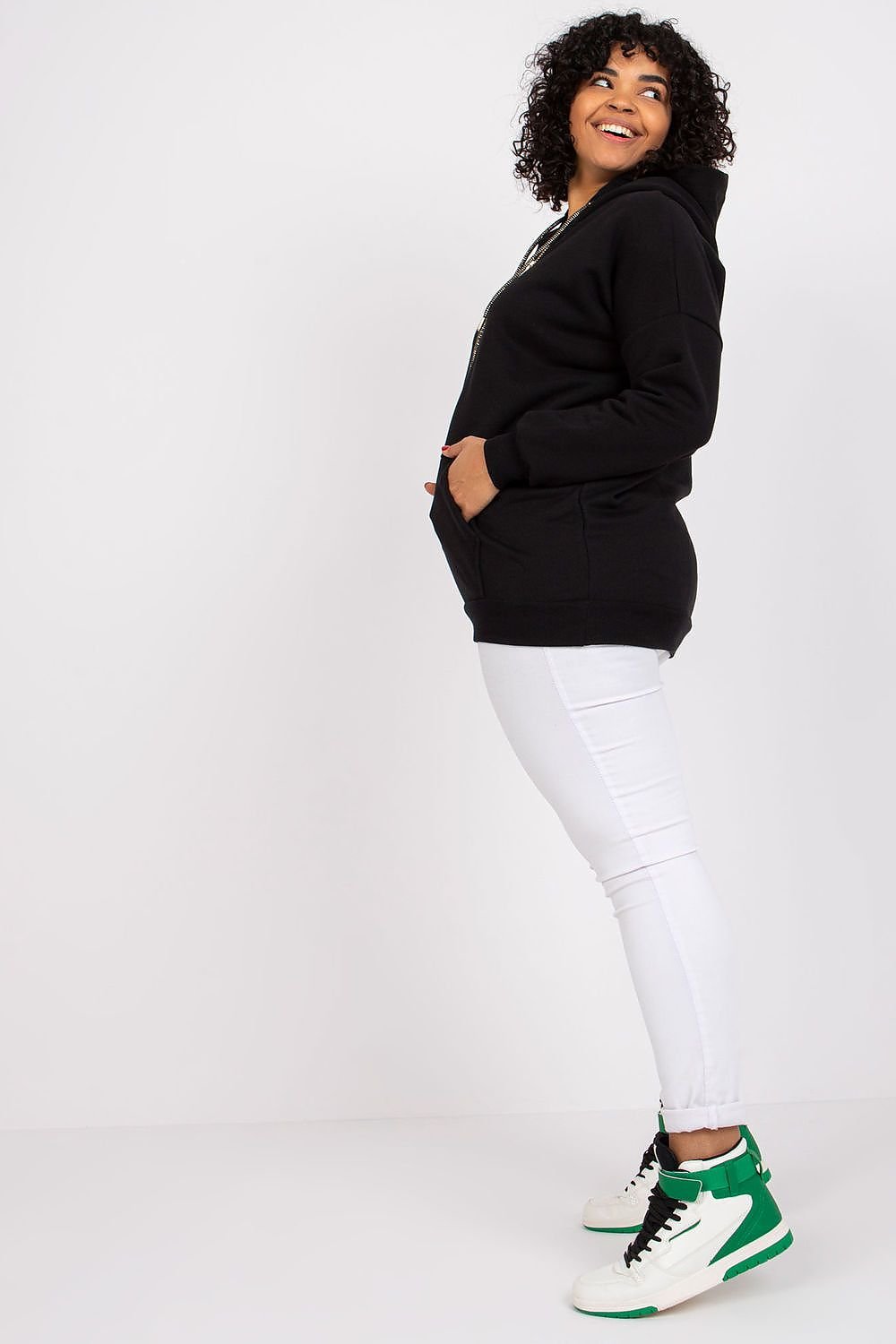 Half Zip Hooded Sweatshirt