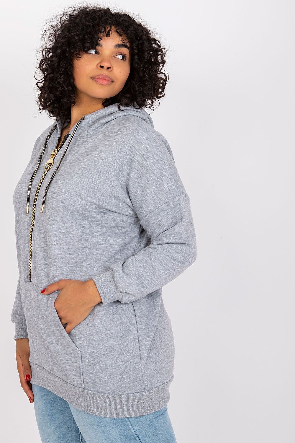 Half Zip Hooded Sweatshirt