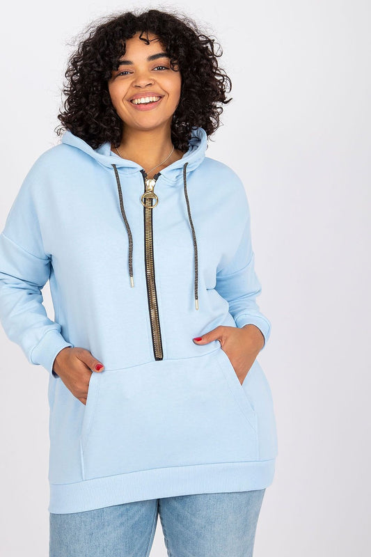 Half Zip Hooded Sweatshirt