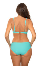 Spaghetti Strap Bra & Thongs Bikini Set
