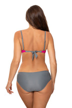 Fuzzy Block Bikini Set