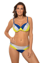 Fuzzy Block Bikini Set