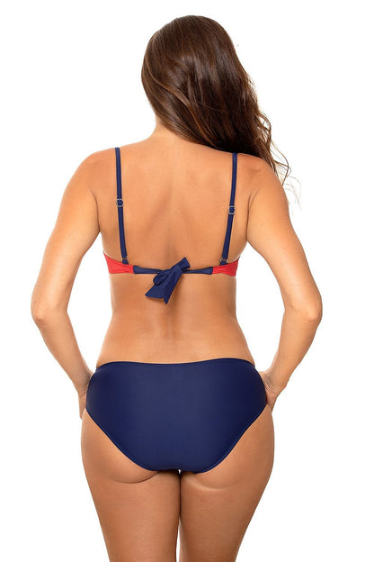 Fuzzy Block Bikini Set