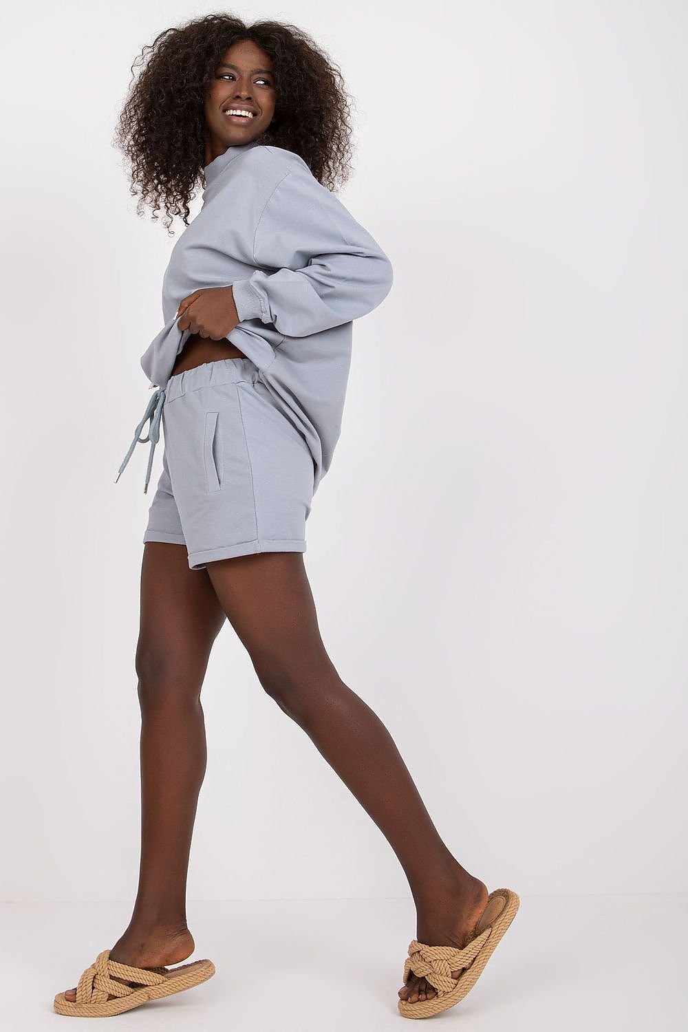 Tied Straight Sporty Shorts