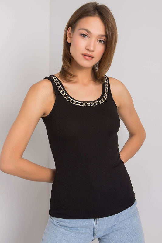 Decorative Chain Tank Top