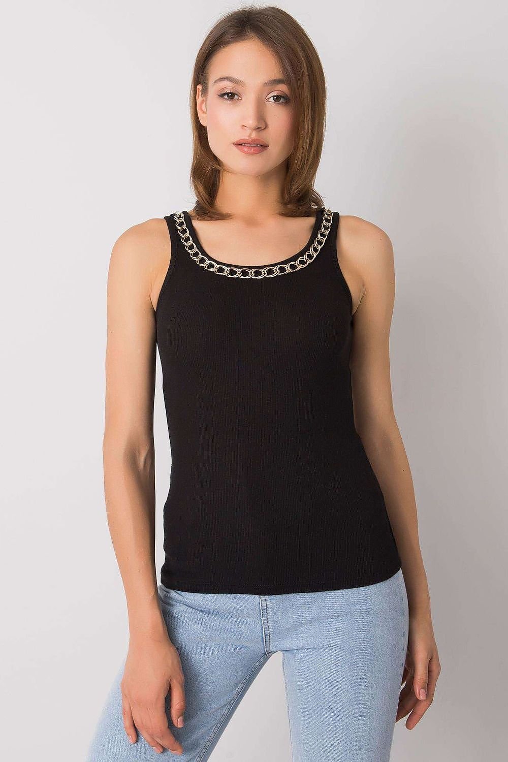 Decorative Chain Tank Top