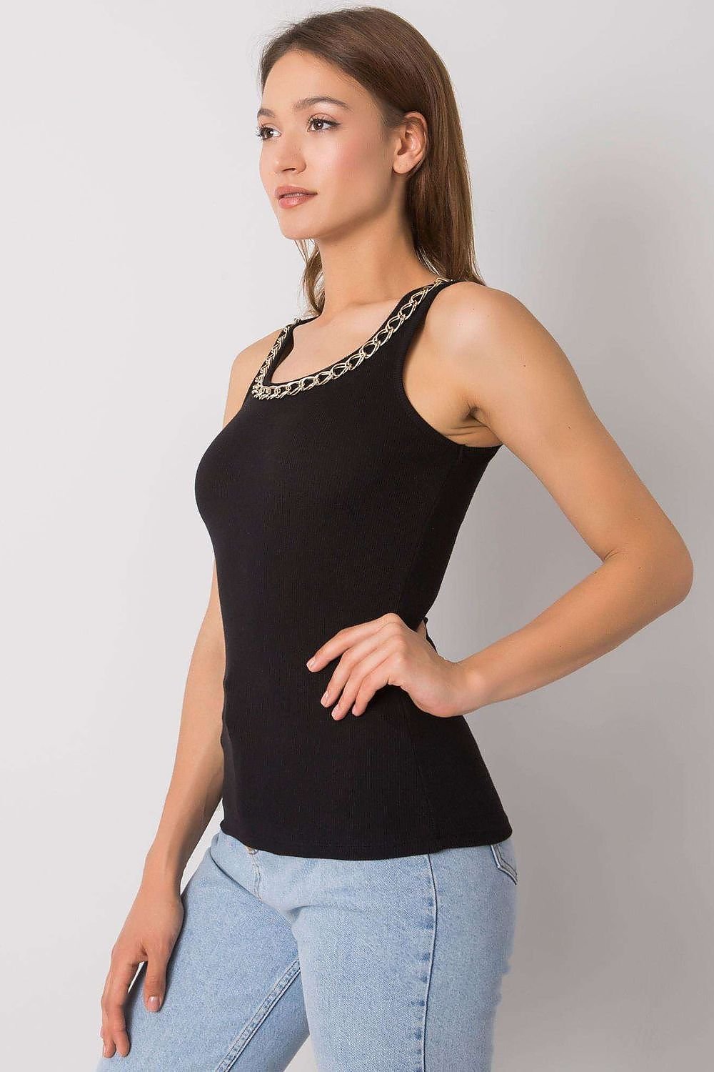 Decorative Chain Tank Top
