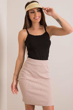 Ribbed Knit Skirt