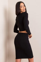 Ribbed Knit Skirt