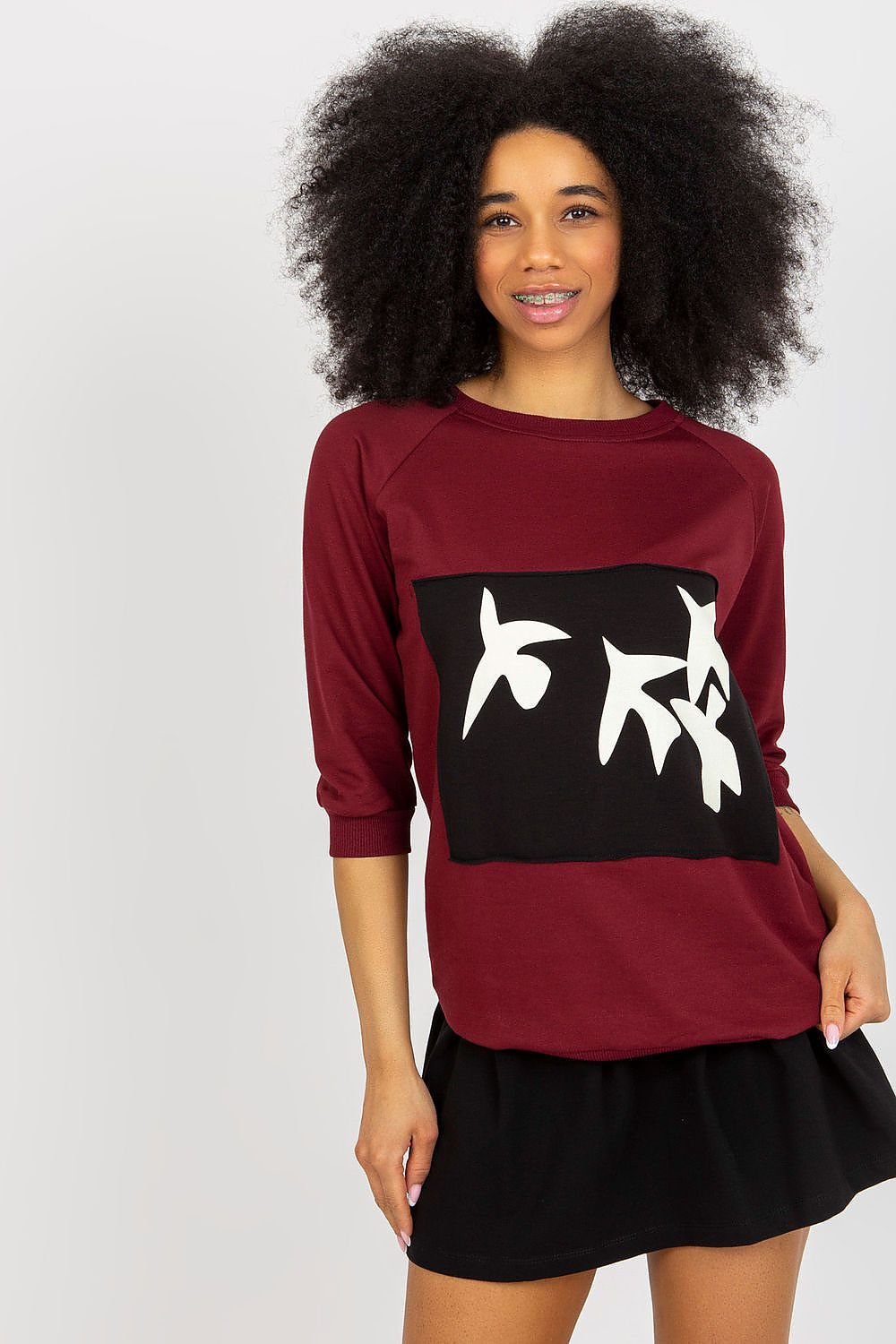 Sweatshirt & Skirt Set
