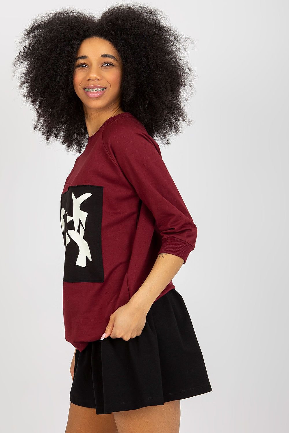 Sweatshirt & Skirt Set