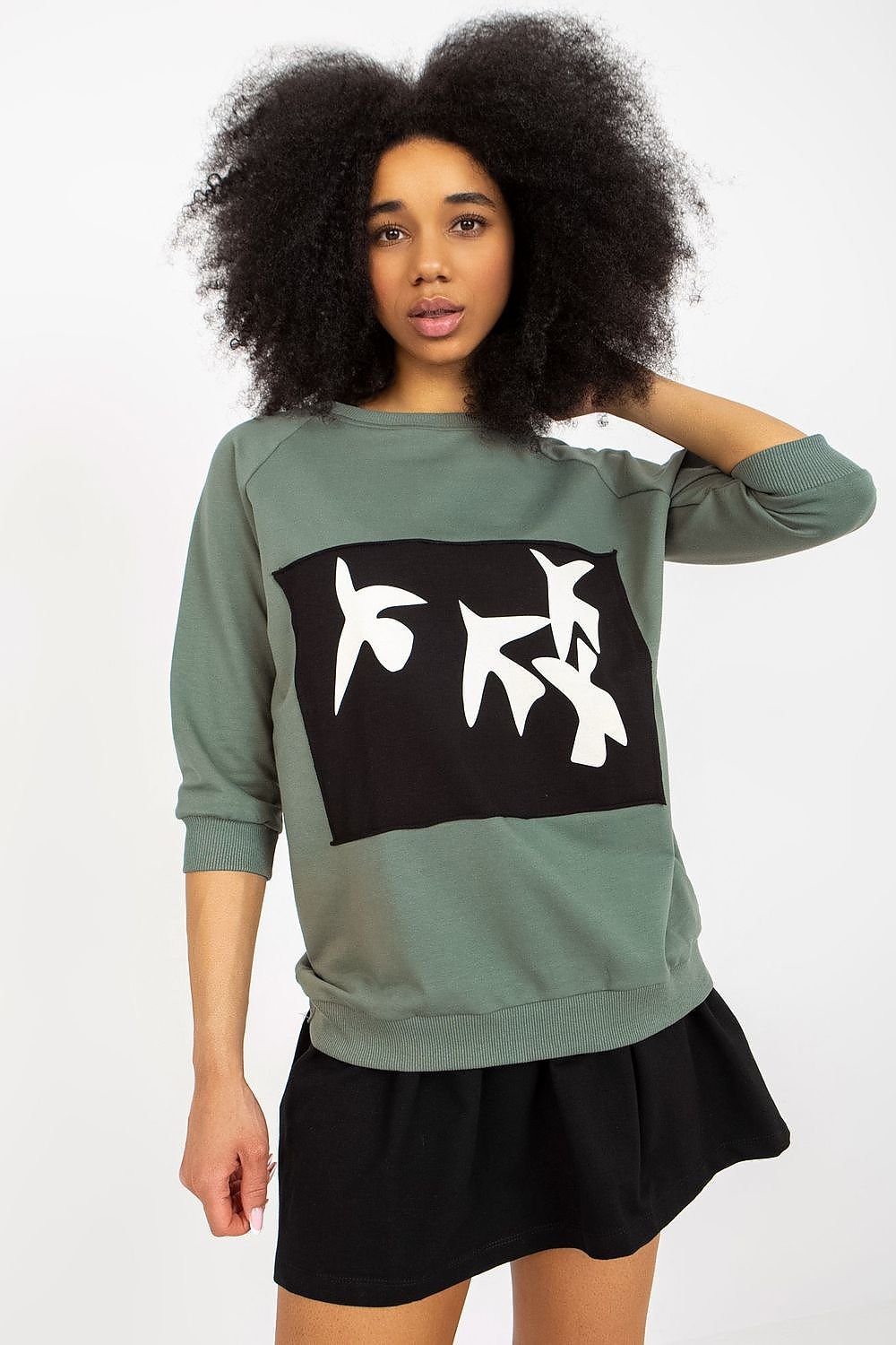 Sweatshirt & Skirt Set