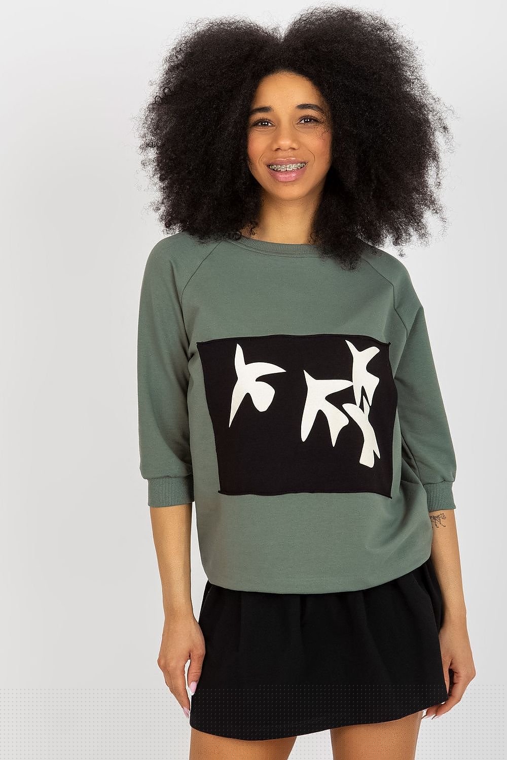 Sweatshirt & Skirt Set