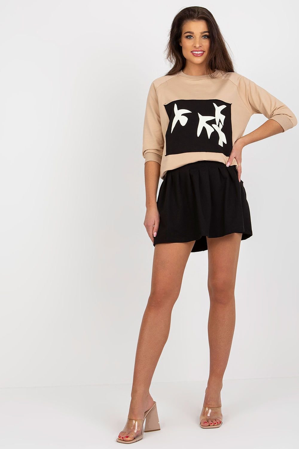Sweatshirt & Skirt Set