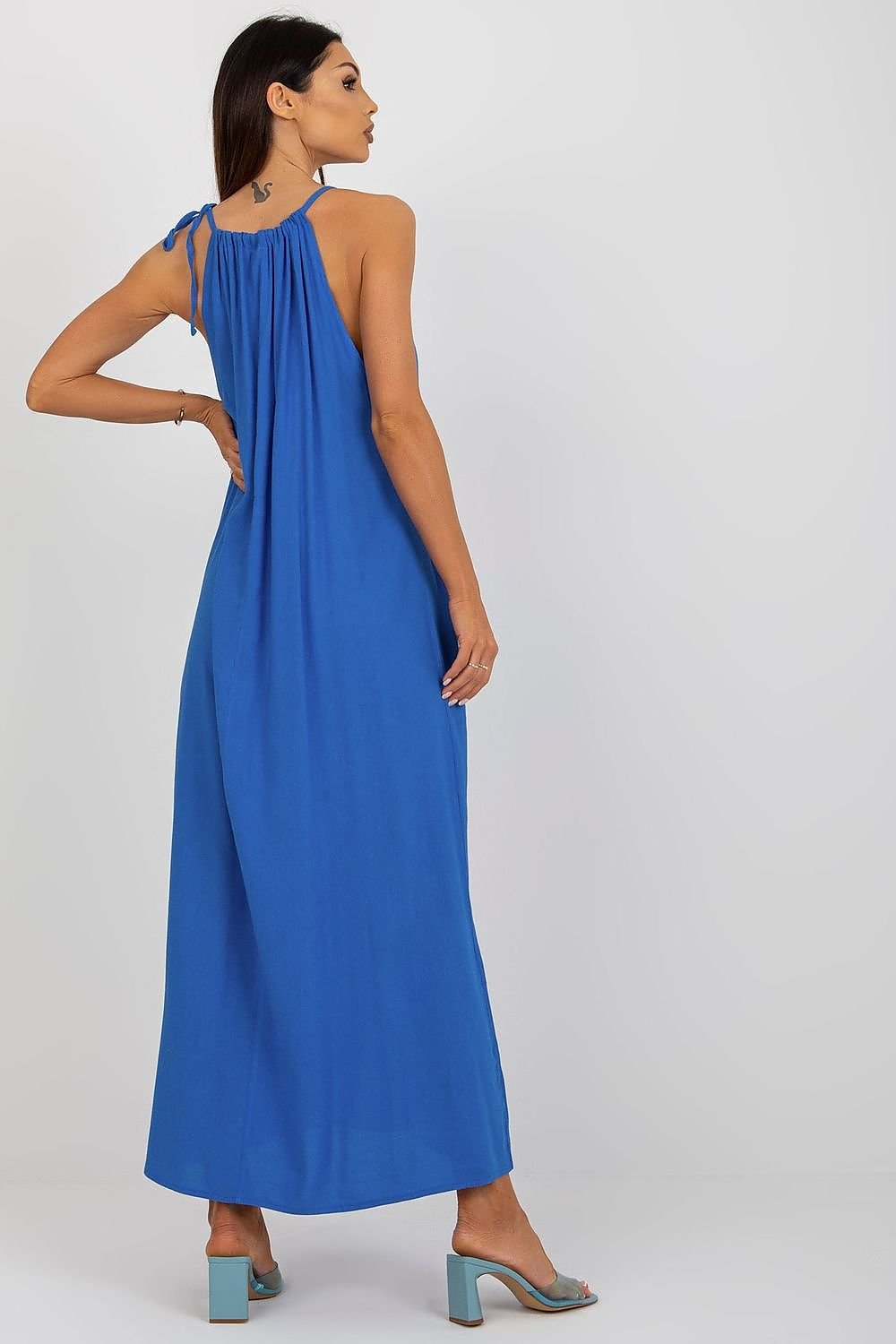 Tied Straps Maxi Dress