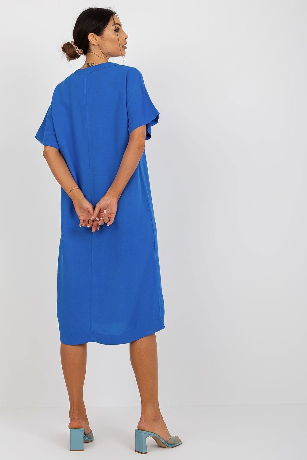 Shirt Cut Slit Daydress